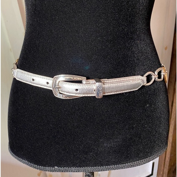 Brighton Metallic Leather Belt - Picture 1 of 8